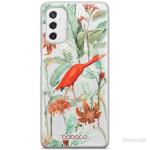 ERT GROUP mobiltelefonfodral för Samsung M52 5G originalt och officiellt licensierat Babaco mönster Flowers 049 optimalt anpassad till formen på mobiltelefonen, gedeeltelijk transparant 5905131343550
