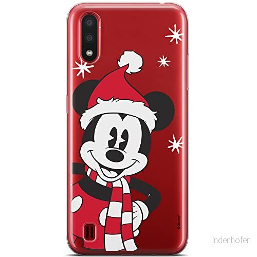 ERT GROUP mobiltelefonfodral för Samsung A01 originalt och officiellt licensierat Disney mönster Mickey 039 optimalt anpassad till formen på mobiltelefonen, gedeeltelijk transparant 5903932057553