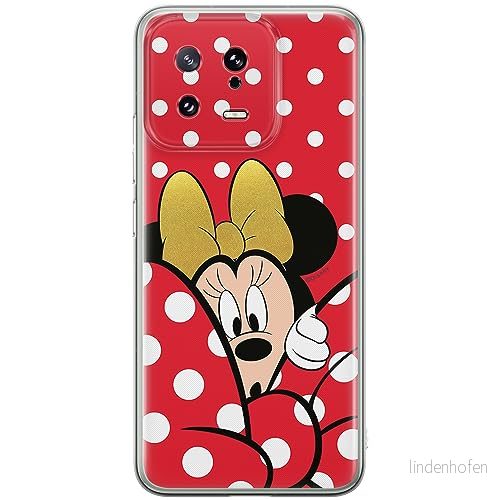 ERT GROUP mobiltelefonfodral för Xiaomi 13 originalt och officiellt licensierat Disney mönster Minnie 015 optimalt anpassad till formen på mobiltelefonen, fodral tillverkad av TPU plast 5905511898243