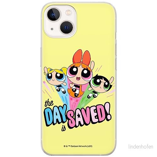 ERT GROUP mobiltelefonfodral för Iphone 13 MINI originalt och officiellt licensierat The Powerpuff Girls mönster 031, fodral tillverkad av TPU plast 5905511976903