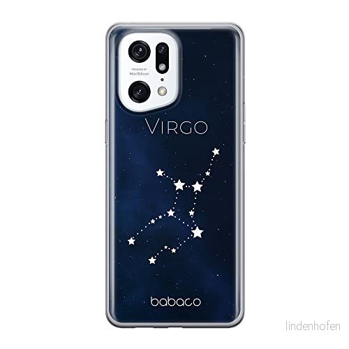 ERT GROUP mobiltelefonfodral för Oppo FIND X5 PRO originalt och officiellt licensierat Babaco mönster Zodiac Constellation 006 anpassad till formen på mobiltelefonen, fodral tillverkad av TPU plast 5905511407889
