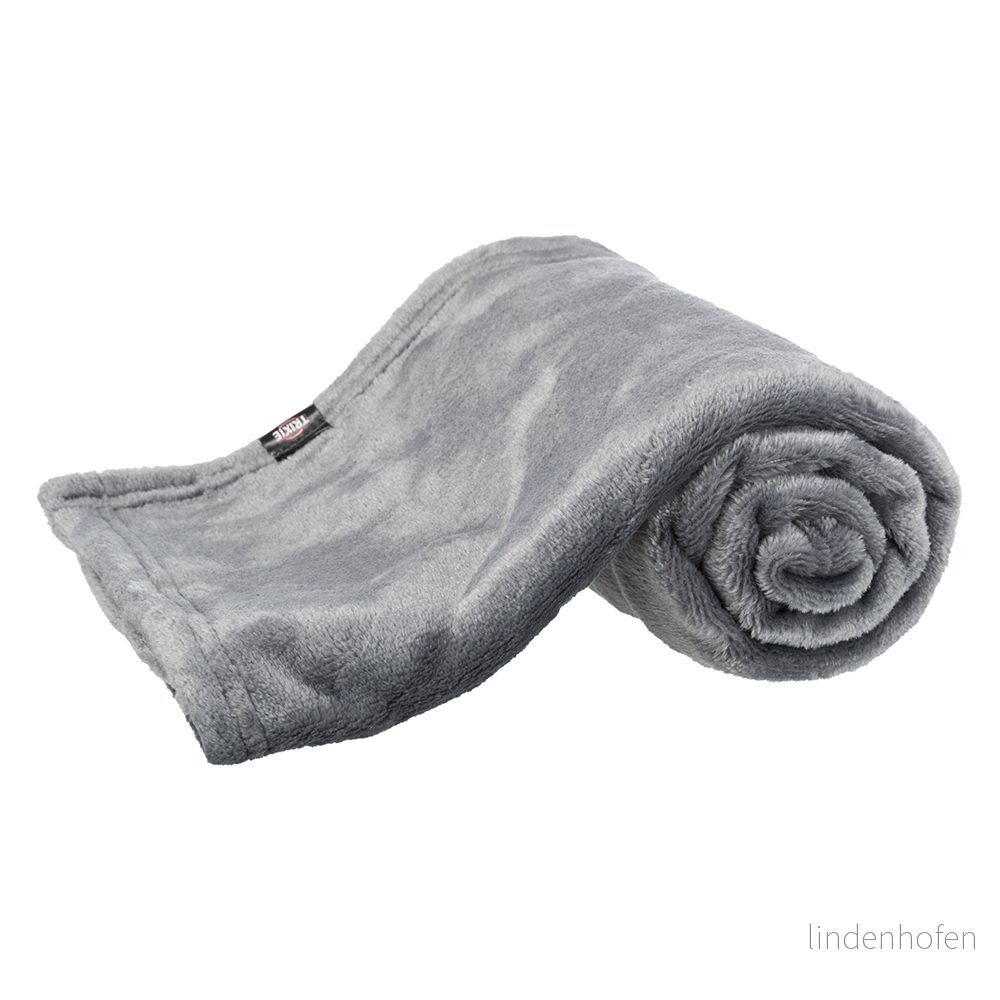 Trixie Kimmy blanket plush 200 x 150 cm grey 4053032437555