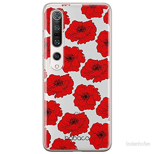 ERT GROUP mobiltelefonfodral för Xiaomi MI 10 / PRO originalt och officiellt licensierat Babaco mönster Flowers 018 optimalt anpassad till formen på mobiltelefonen, gedeeltelijk transparant 5903932634785