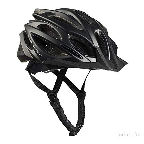 BLACK CREVICE cykelhjälm vuxen I män och kvinnor MTB hjälm andningsbar justerbar storlek (svart, S/M (5458 cm)). 9120090707465