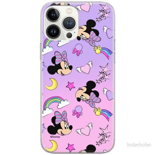 ERT GROUP mobiltelefonfodral för Samsung S10 originalt och officiellt licensierat Disney mönster Minnie 031 Vit optimalt anpassad till formen på mobiltelefonen, fodral tillverkad av TPU plast 5903537969312