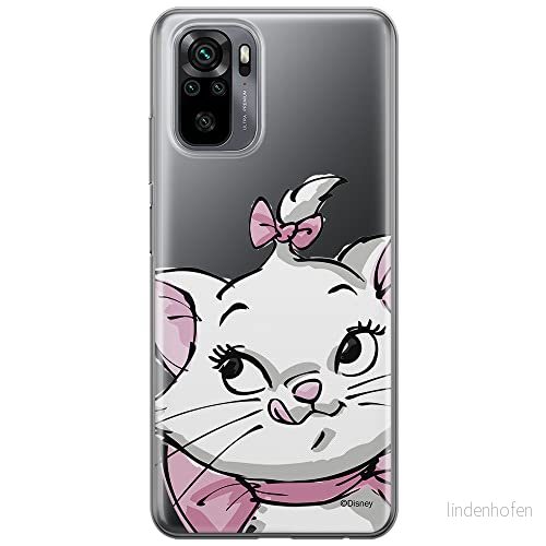 ERT GROUP mobiltelefonfodral för Xiaomi REDMI NOTE 10/ 10S originalt och officiellt licensierat Disney mönster Marie 001 optimalt anpassad till formen på mobiltelefonen, gedeeltelijk transparant 5903537181592
