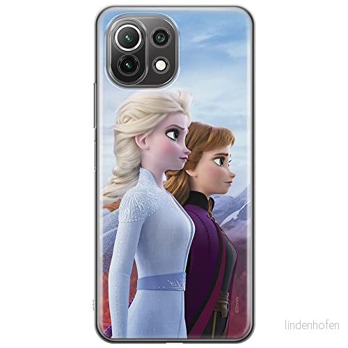 ERT GROUP mobiltelefonfodral för Xiaomi 11 LITE 4G/5G originalt och officiellt licensierat Disney mönster Frozen 007, fodral tillverkad av TPU plast 5903932727326