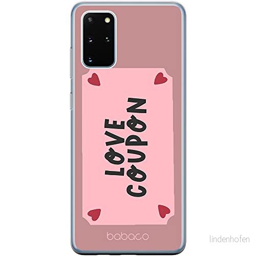 ERT GROUP mobiltelefonfodral för Samsung S20 PLUS / S11 originalt och officiellt licensierat Babaco mönster Love Coupon 001 Vit anpassad till formen på mobiltelefonen, fodral tillverkad av TPU plast 5904805029776