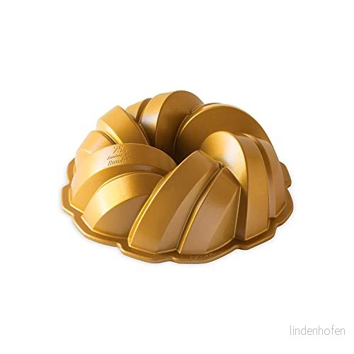 Nordic Ware Bundt Tin Braided Gold ø 27 cm / 3.5 Liters 11172955777