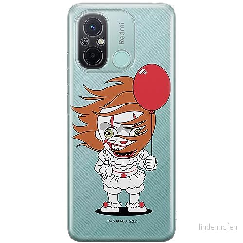 ERT GROUP mobiltelefonfodral för Xiaomi REDMI 12C/ 11A originalt och officiellt licensierat Horror mönster It 005 optimalt anpassad till formen på mobiltelefonen, gedeeltelijk transparant 5905511850449