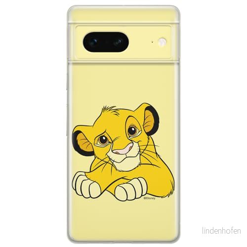 ERT GROUP mobiltelefonfodral för Google PIXEL 7 originalt och officiellt licensierat Disney mönster Simba & Friends 009 optimalt anpassad till formen på mobiltelefonen, fodral tillverkad av TPU plast 5905795149406