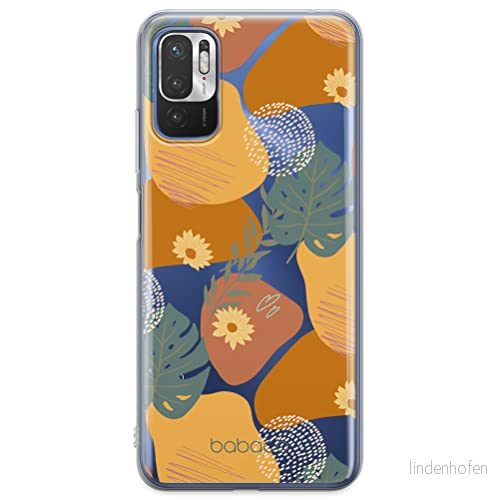 ERT GROUP mobiltelefonfodral för Xiaomi REDMI NOTE 10 5G / POCO M3 PRO originalt och officiellt licensierat Babaco mönster Plants 008 anpassad till formen på mobiltelefonen, gedeeltelijk transparant 5904805613777