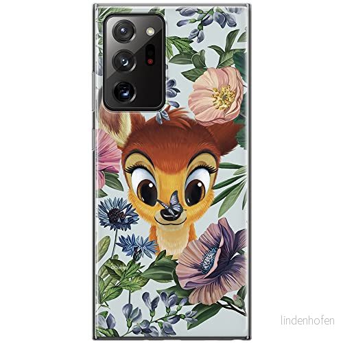ERT GROUP mobiltelefonfodral för Samsung GALAXY NOTE 20 ULTRA originalt och officiellt licensierat Disney mönster Bambi 011 anpassad till formen på mobiltelefonen, fodral tillverkad av TPU plast 5903040352908