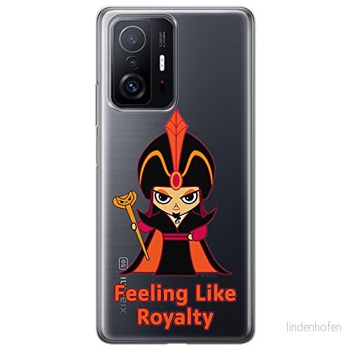 ERT GROUP mobiltelefonfodral för Xiaomi 11T 5G / PRO originalt och officiellt licensierat Disney mönster Jafar 001 optimalt anpassad till formen på mobiltelefonen, gedeeltelijk transparant 5905131409454