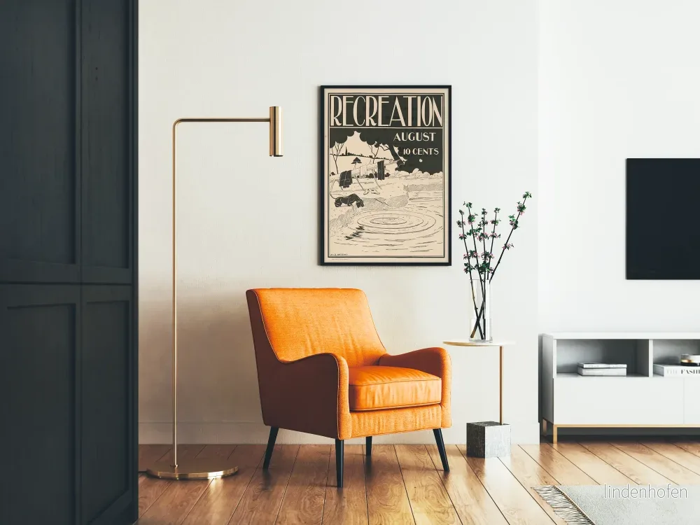 Vintageposter Repetition - August - Bild 2