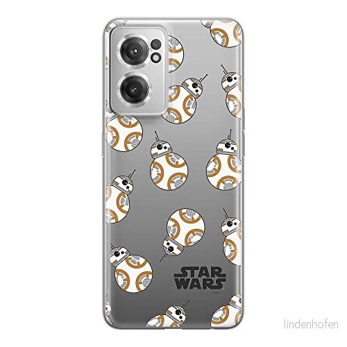 ERT GROUP mobiltelefonfodral för Oneplus NORD CE 2 originalt och officiellt licensierat Star Wars mönster BB 8 004 optimalt anpassad till formen på mobiltelefonen, gedeeltelijk transparant 5905511286903