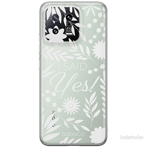 ERT GROUP mobiltelefonfodral för Xiaomi 13 originalt och officiellt licensierat Babaco mönster I said Yes! 002 optimalt anpassad till formen på mobiltelefonen, gedeeltelijk transparant 5905511906474