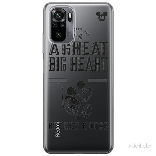 ERT GROUP mobiltelefonfodral för Xiaomi REDMI NOTE 10/ 10S originalt och officiellt licensierat Disney mönster Mickey 006 optimalt anpassad till formen på mobiltelefonen, gedeeltelijk transparant 5903537191614