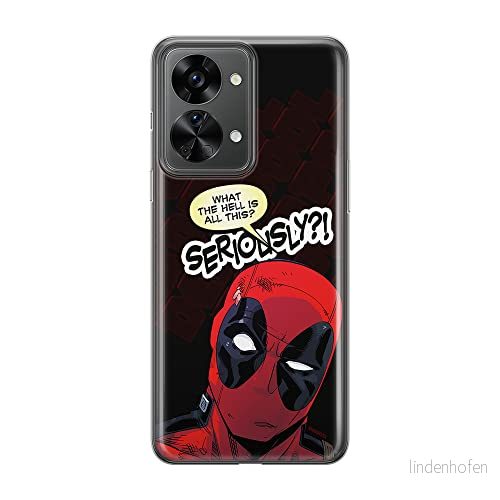 ERT GROUP mobiltelefonfodral för Oneplus NORD 2T 5G originalt och officiellt licensierat Marvel mönster Deadpool 010 optimalt anpassad till formen på mobiltelefonen, fodral tillverkad av TPU plast 5905511278571
