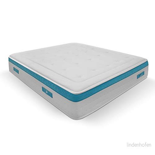 Duérmete Online Visco SANEX Antibakteriell Memory Skum Madrass Hög komfort och maximal hygien Höjd 28 cm 140x200 8434607014498
