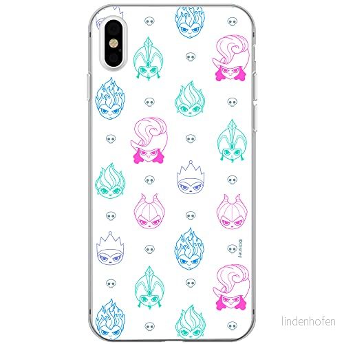ERT GROUP mobiltelefonfodral för Iphone XS Max originalt och officiellt licensierat Disney mönster Villains 006 optimalt anpassad till formen på mobiltelefonen, fodral tillverkad av TPU plast 5905131382771