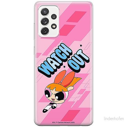 ERT GROUP mobiltelefonfodral för Samsung A73 5G originalt och officiellt licensierat The Powerpuff Girls mönster 035, fodral tillverkad av TPU plast 5905511980535