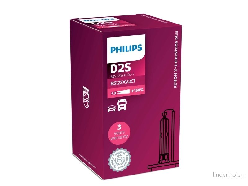 PHILIPS 85122XV2C1 Ampoule, projecteur longue portée D2S 85V 35W 4800K Xénon AUDI: TT Coupe, A3 3/5 portes, Sportback, BMW: 5 Berline, 3 Berline 8727900377071