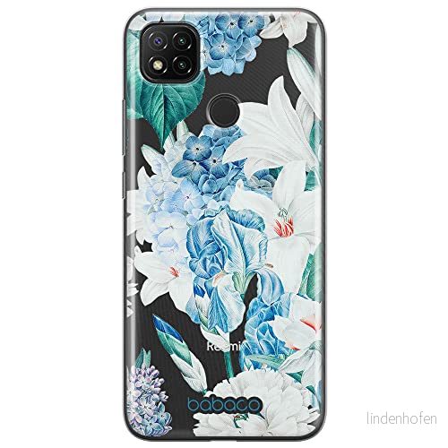 ERT GROUP mobiltelefonfodral för Xiaomi REDMI 9C originalt och officiellt licensierat Babaco mönster Flowers 026 optimalt anpassad till formen på mobiltelefonen, gedeeltelijk transparant 5905131262523