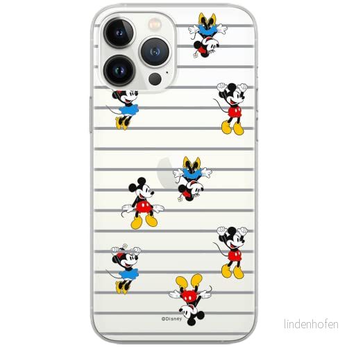 ERT GROUP mobiltelefonfodral för Xiaomi REDMI 10 originalt och officiellt licensierat Disney mönster Mickey & Minnie 007, gedeeltelijk transparant 5904805004292