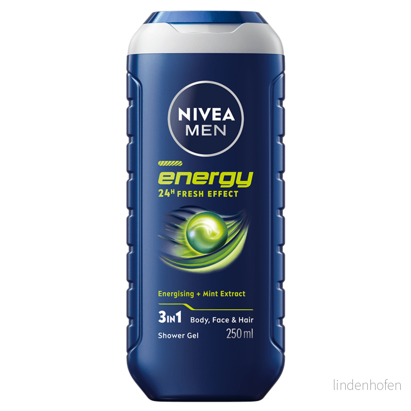 NIVEA MEN Duschtvål Energy Shower Gel 250 ml 4005808130115