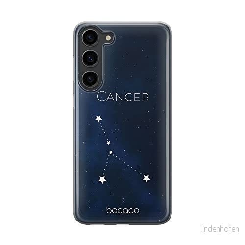 ERT GROUP mobiltelefonfodral för Samsung S23 originalt och officiellt licensierat Babaco mönster Zodiac Constellation 004 anpassad till formen på mobiltelefonen, fodral tillverkad av TPU plast 5905511424893