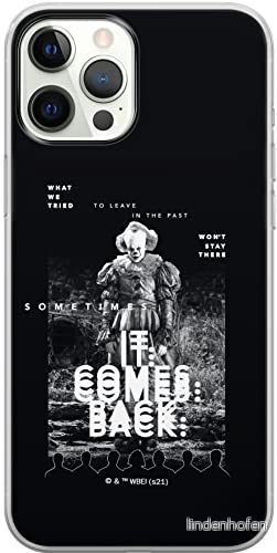 ERT GROUP mobiltelefonfodral för Iphone 12/12 PRO originalt och officiellt licensierat Horror mönster It 017 optimalt anpassad till formen på mobiltelefonen, fodral tillverkad av TPU plast 5905131991683