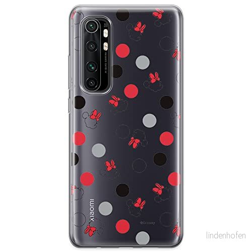 ERT GROUP mobiltelefonfodral för Xiaomi MI NOTE 10 Lite originalt och officiellt licensierat Disney mönster Minnie 004 optimalt anpassad till formen på mobiltelefonen, gedeeltelijk transparant 5904805586972