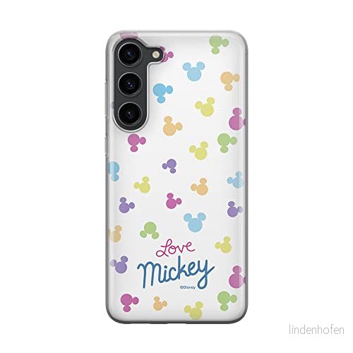 ERT GROUP mobiltelefonfodral för Samsung S23 originalt och officiellt licensierat Disney mönster Mickey 017 optimalt anpassad till formen på mobiltelefonen, fodral tillverkad av TPU plast 5905511419325