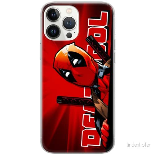 ERT GROUP mobiltelefonfodral för Samsung S9 PLUS originalt och officiellt licensierat Marvel mönster Deadpool 002 Vit optimalt anpassad till formen på mobiltelefonen, fodral tillverkad av TPU plast 5902980857054