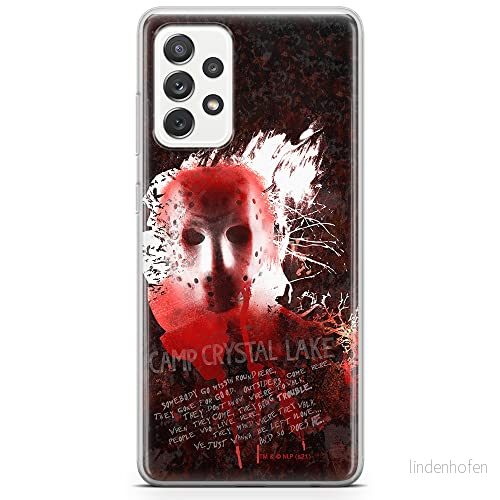 ERT GROUP mobiltelefonfodral för Samsung A73 5G originalt och officiellt licensierat Horror mönster Friday the 13th 016 optimalt anpassad till formen på mobiltelefonen, fodral tillverkad av TPU plast 5905511118389