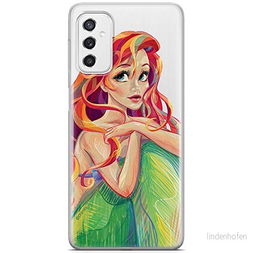 ERT GROUP mobiltelefonfodral för Samsung M52 5G originalt och officiellt licensierat Disney mönster Ariel 004 optimalt anpassad till formen på mobiltelefonen, gedeeltelijk transparant 5904805494741