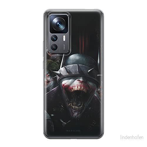 ERT GROUP mobiltelefonfodral för Xiaomi 12T/12T pro/K50 Ultra originalt och officiellt licensierat DC mönster Batman Who Laughs 003, fodral tillverkad av TPU plast 5905511579616