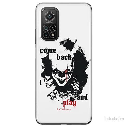 ERT GROUP mobiltelefonfodral för Huawei P20 originalt och officiellt licensierat Horror mönster It 011 Vit optimalt anpassad till formen på mobiltelefonen, fodral tillverkad av TPU plast 5905131969651