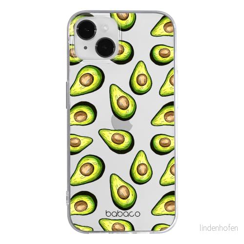 ERT GROUP mobiltelefonfodral för Apple Iphone 14 originalt och officiellt licensierat Babaco mönster Fruits 001 optimalt anpassad till formen på mobiltelefonen, gedeeltelijk transparant 5905131824493