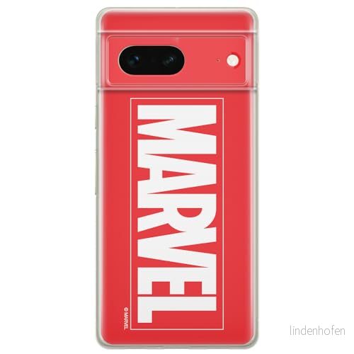 ERT GROUP mobiltelefonfodral för Google PIXEL 7 originalt och officiellt licensierat Marvel mönster 001 optimalt anpassad till formen på mobiltelefonen, fodral tillverkad av TPU plast 5905795141707
