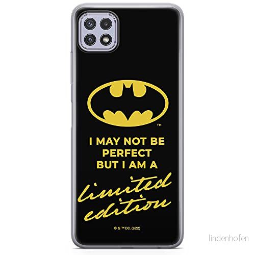 ERT GROUP mobiltelefonfodral för Samsung A22 5G originalt och officiellt licensierat DC mönster Batman 062 optimalt anpassad till formen på mobiltelefonen, fodral tillverkad av TPU plast 5905131517616