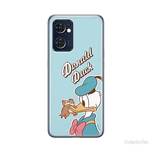 ERT GROUP mobiltelefonfodral för Oppo RENO 7 5G originalt och officiellt licensierat Disney mönster Donald & Friends 001 optimalt anpassad till formen på mobiltelefonen, fodral tillverkad av TPU plast 5905511304171