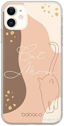 ERT GROUP mobiltelefonfodral för Iphone 11 originalt och officiellt licensierat Babaco mönster Cats 006 optimalt anpassad till formen på mobiltelefonen, fodral tillverkad av TPU plast 5905131057822