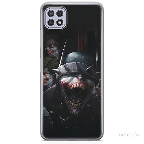 ERT GROUP mobiltelefonfodral för Samsung A22 5G originalt och officiellt licensierat DC mönster Batman Who Laughs 003 optimalt anpassad till formen på mobiltelefonen, fodral tillverkad av TPU plast 5903932805932