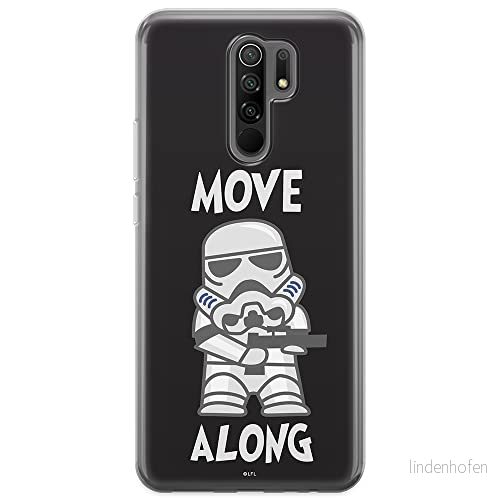 ERT GROUP mobiltelefonfodral för Xiaomi REDMI 9 originalt och officiellt licensierat Star Wars mönster Stormtrooper 002 optimalt anpassad till formen på mobiltelefonen, fodral tillverkad av TPU plast 5903040294451