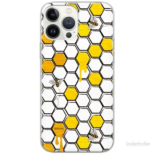 ERT GROUP mobiltelefonfodral för Iphone 13 PRO originalt och officiellt licensierat Disney mönster Winnie the Pooh and Friends 015 Vit optimalt anpassad, fodral tillverkad av TPU plast 5903932852868