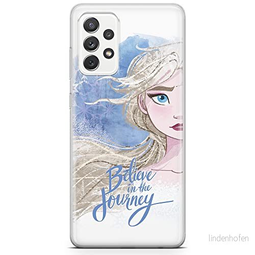ERT GROUP mobiltelefonfodral för Samsung A73 5G originalt och officiellt licensierat Disney mönster Elsa 015 optimalt anpassad till formen på mobiltelefonen, fodral tillverkad av TPU plast 5904805520587