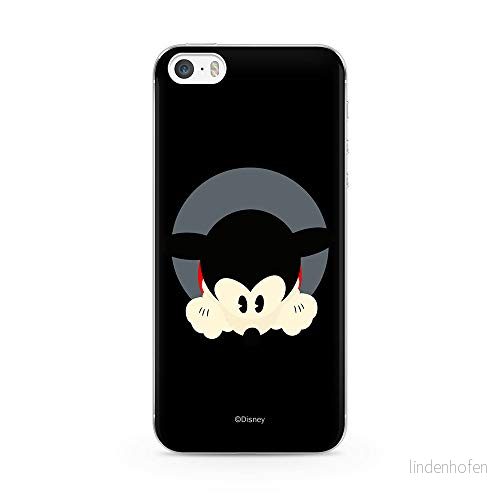 ERT GROUP mobiltelefonfodral för Apple Iphone 5/5S/SE originalt och officiellt licensierat Disney mönster Mickey 033 Vit optimalt anpassad till formen på mobiltelefonen, fodral tillverkad av TPU plast 5903040621028