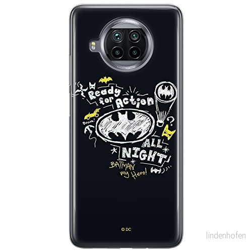 ERT GROUP mobiltelefonfodral för Xiaomi REDMI NOTE 9T originalt och officiellt licensierat DC mönster Batman 014 optimalt anpassad till formen på mobiltelefonen, fodral tillverkad av TPU plast 5904805649479